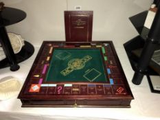A deluxe Monopoly board game