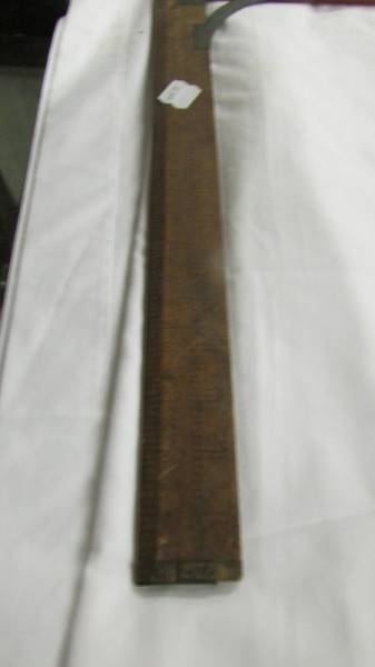 A vintage dressmakers ruler marked 'Driver's Rulework, Manchester' incorporating proportion waist - Image 4 of 5