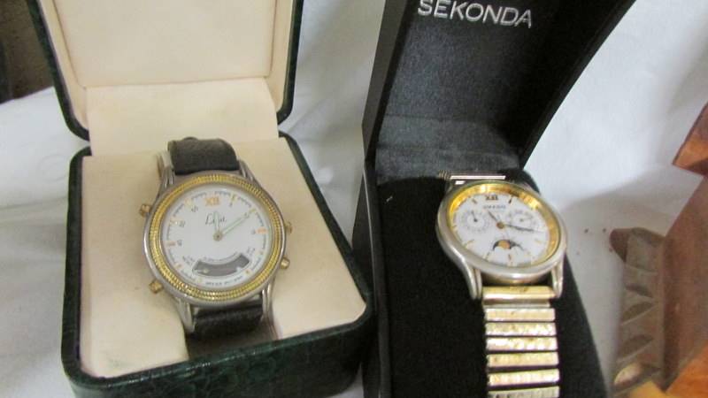 A mixed lot of wrist watches etc., - Image 2 of 4