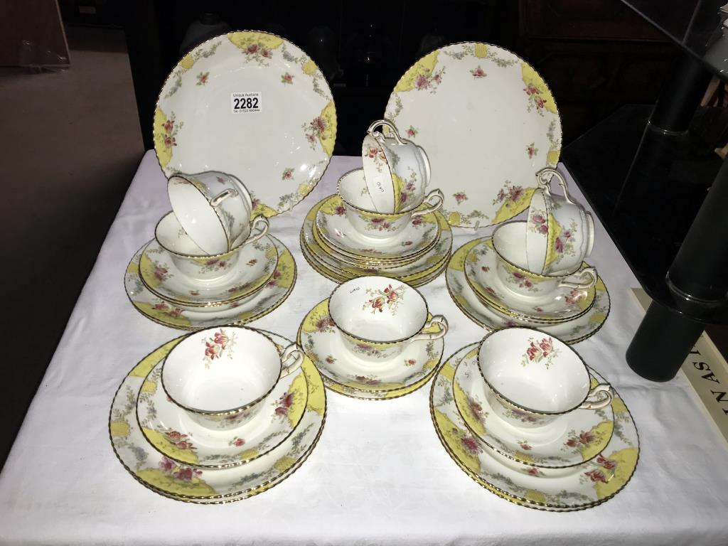 A vintage tea set