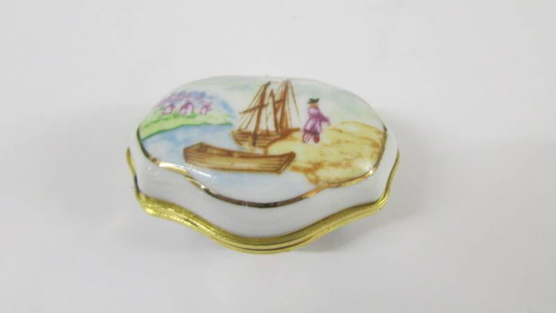 A Victorian French ring box and seven assorted trinket boxes. - Image 7 of 8