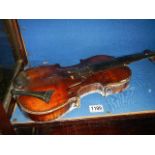 A very old violin, a/f.