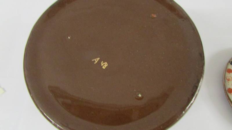 A Mason's Ironstone style biscuit barrel (missing handle). - Image 4 of 4