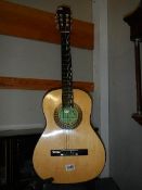 An acoustic guitar. Collect only Skylark brand MG - 104, some marks/scratches to side of main