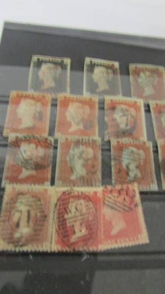 A Card of Victorian GB stamps including 2 four margin penny blacks. - Image 5 of 5