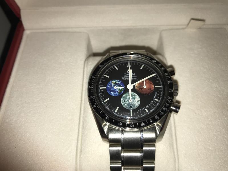 A boxed Omega Speedmaster Professional wrist watch (The first watch to go to the moon), with all - Image 8 of 14