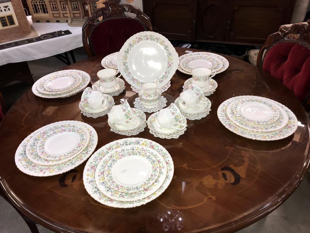 A Royal Kent bone china tea set