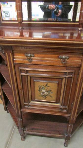 A superb small Edwardian mahogany inlaid chiffioniere. - Image 4 of 4