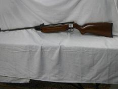Weihrauch HW35 .55 cal. B/B beech stock, serial 827923 (screw missing from trigger guard). COLLECT