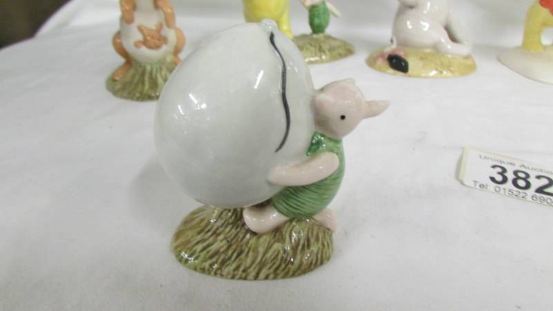 Eight Royal Doulton Winnie the Pooh series figurines. - Image 9 of 9