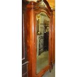 A good single door French armoire, in good condition. (Width 109cm , depth 48cm, height 230cm.)