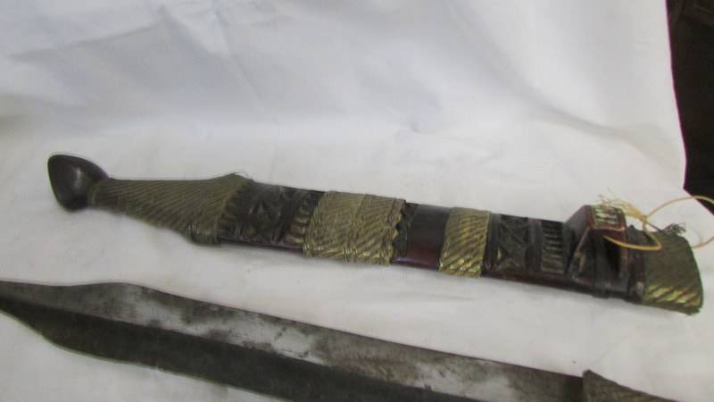 A rare dagger probably from the Shona tribe in Zimbabwe, correct name Shona Batakwa. Not a - Image 4 of 7