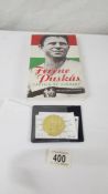 A commemorative medal to commemorate the 40th anniversary of Hungary V England 63 in Nov. 1953,