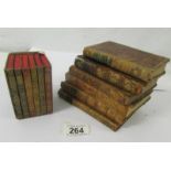 A quantity of antique religious and poetry books.