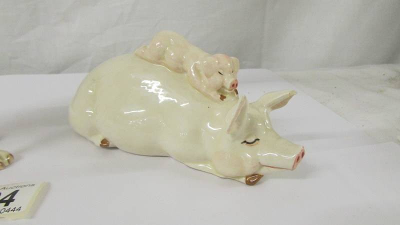 A Beswick camel and a Beswick pig, (pig has chip to ear). - Image 2 of 3