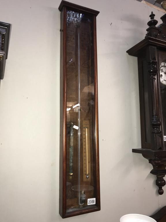 A victorian Admiral Fitzroy Barometer Height 95cm (COLLECT ONLY)