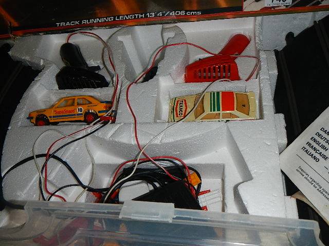 A Scalextric 'Night Stages' set and two other items. (Collect only). - Image 3 of 5