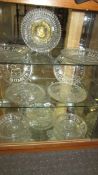 Ten George VI glass coronation plates. (Collect only).