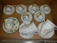 A quantity of tea ware.