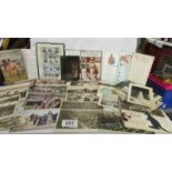 A mixed lot of mainly war related postcards, approximately 50 in total.