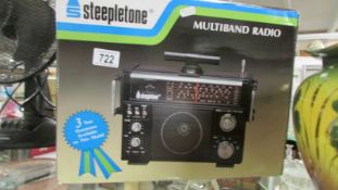 A Steepletone multiband radio.