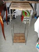 A good quality cane and metal stand. (Collect only).