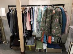 A good selection of ladies clothes, many new, mostly size 16, Cotton Trader, many Joe Brown dresses,
