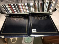 2 albums of Royal stamps