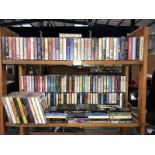 Over 120 music cassettes - various artists