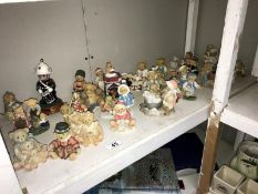 A collection of Cherished Teddies and You to Me Teddies etc.