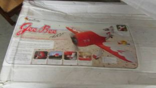 A boxed Great Planes Jee Bee 91-1.20 sport scale airplane R/C kit, unchecked for completeness.