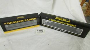 Two Graham Farish: 371-104, 371-585 N gauge locomotives.