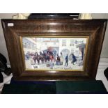 An old wood framed print by Ludouici