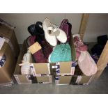 A quantity of new ladies shoes in size 7, plus a selection of ladies shoes in size 6