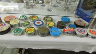 A good selection of air pellet tins.