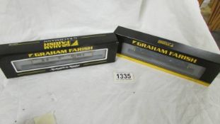 Two Graham Farish: 371-467, 371-452 Class 37/0 N gauge locomotives.