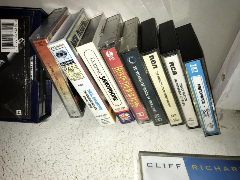 A good selection of music cassette tapes including Doris Day, Cliff Richard etc. - Image 5 of 11