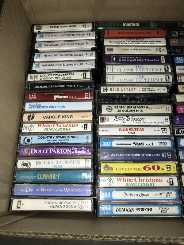 A good selection of music cassette tapes including Doris Day, Cliff Richard etc. - Image 9 of 11