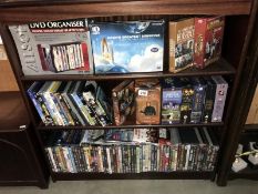 A quantity of DVD's including box sets (3 shelves) (COLLECT ONLY)