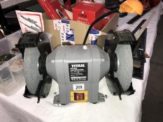 A Titan bench grinder (COLLECT ONLY)