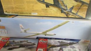 A boxed F M S 2500mm ASW-17 model aircraft R/C kit, unchecked for completeness.