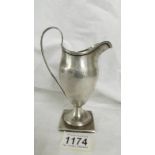 A silver milk jug, William Stroud, 1793.