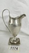 A silver milk jug, William Stroud, 1793.