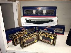 A quantity of Bachmann Branch Line & Pali toy Mainland 00 gauge boxed rolling stock