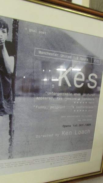 Kes film poster/print, from the 3oth anniversary re-release in 1999 directed by Ken Loach, - Image 3 of 3