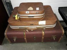 A trunk, Antler suitcase & Antler vanity case