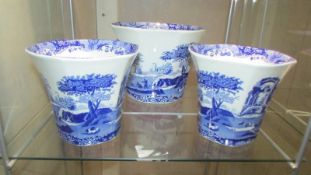 Three Spode Italian planters.