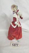 A Royal Doulton figurine - Christmas Morn, HN1992.