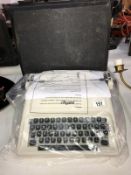 A vintage Chums typewriter