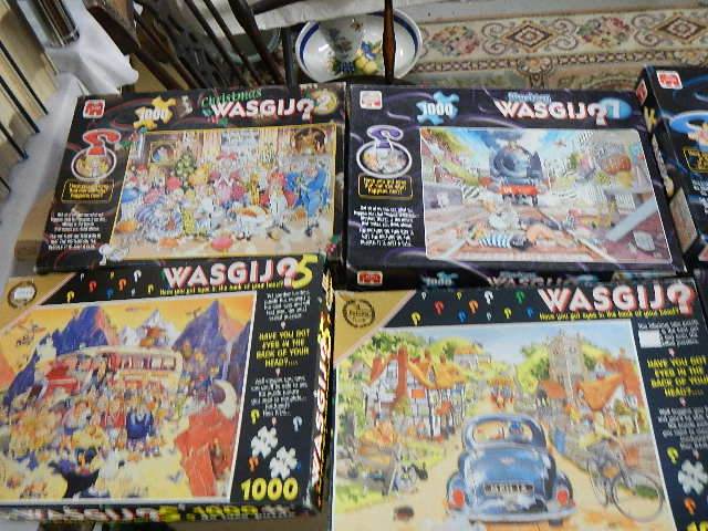 Seven Wosgij jigsaw puzzles. - Image 2 of 4